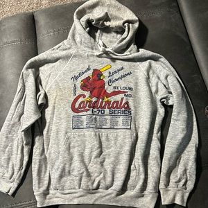Retro 1985 Stl Cardinals Large Sweatshirt